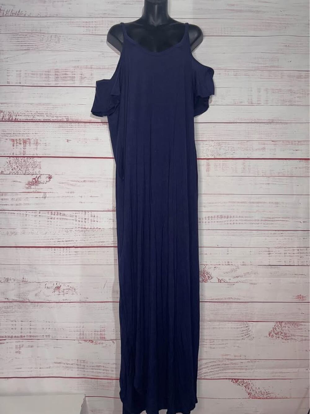 Sweet Lovely By Jen Boutique Navy Maxi Women’s XL